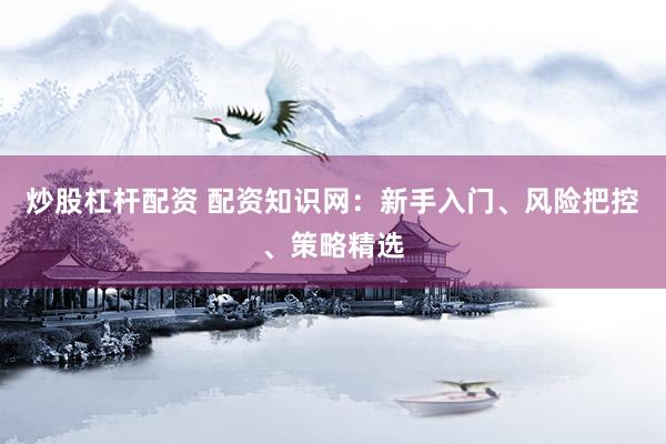 炒股杠杆配资 配资知识网：新手入门、风险把控、策略精选
